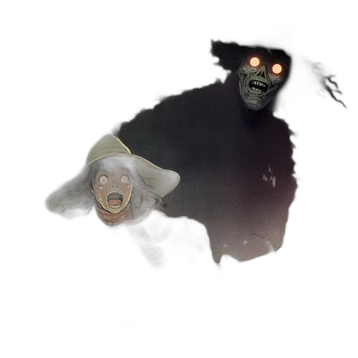 creature, mask, animal, staff transparent PNG cut-out