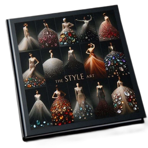jewelry, cover, book, titled transparent PNG cut-out