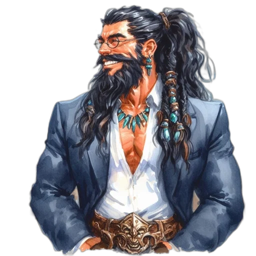 fantasy art, concept art, comic book art, photorealistic transparent PNG cut-out