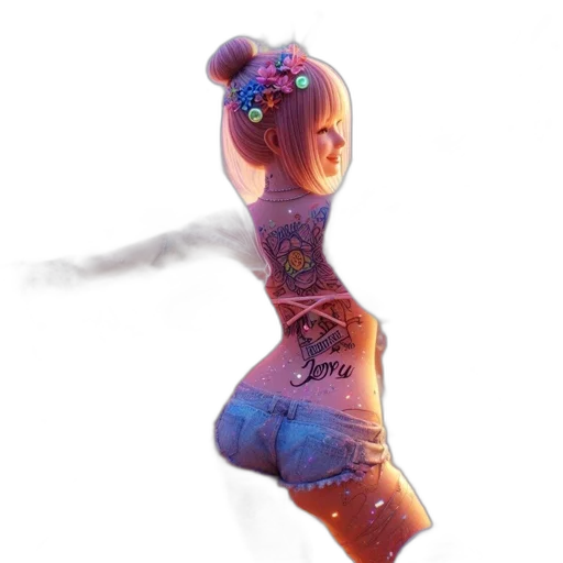 dress, staff, robot, jewelry transparent PNG cut-out