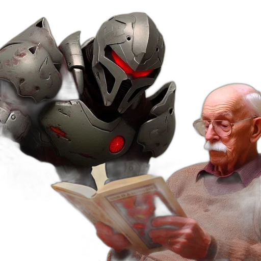 mask, robot, concept art, comic book art transparent PNG cut-out