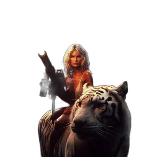 animal, concept art, comic book art, fantasy art transparent PNG cut-out