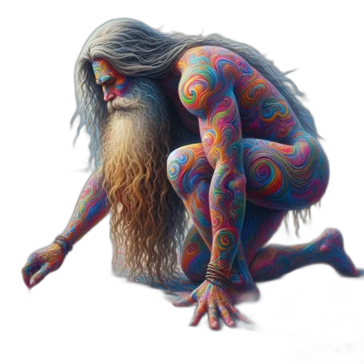 creature, hair, animal, concept art transparent PNG cut-out