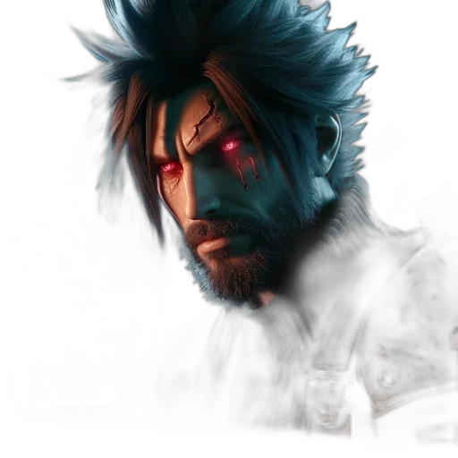 face, mask, staff, hair transparent PNG cut-out