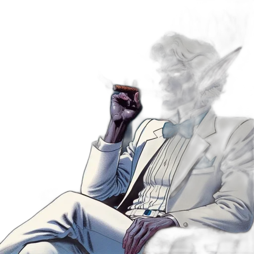 jacket, mask, staff, face transparent PNG cut-out