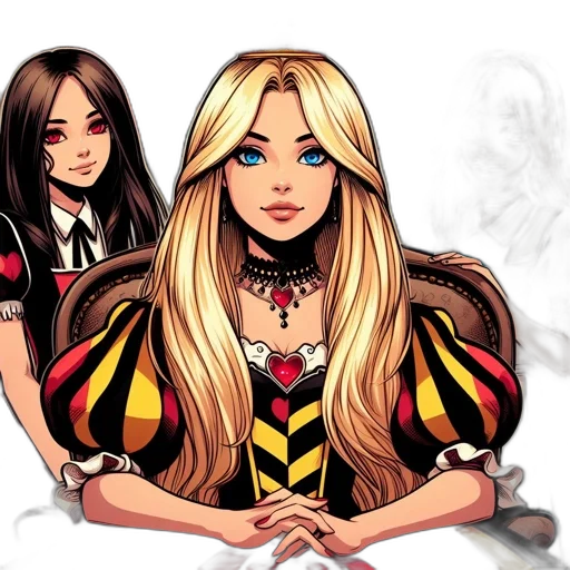 jewelry, comic book art, fantasy art, cartoon transparent PNG cut-out