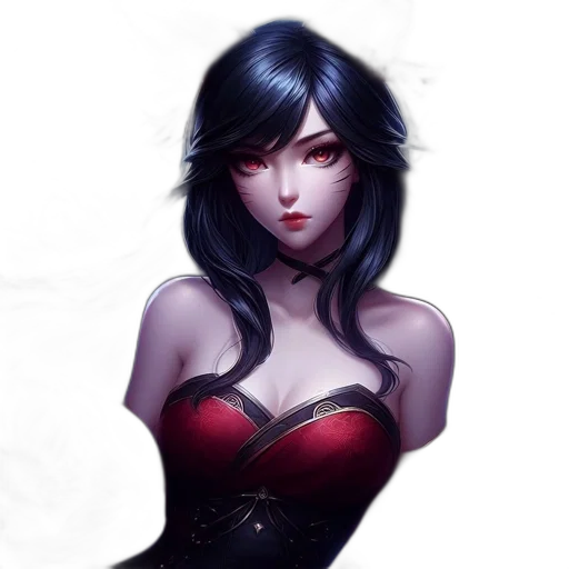 dress, face, fantasy art, concept art transparent PNG cut-out