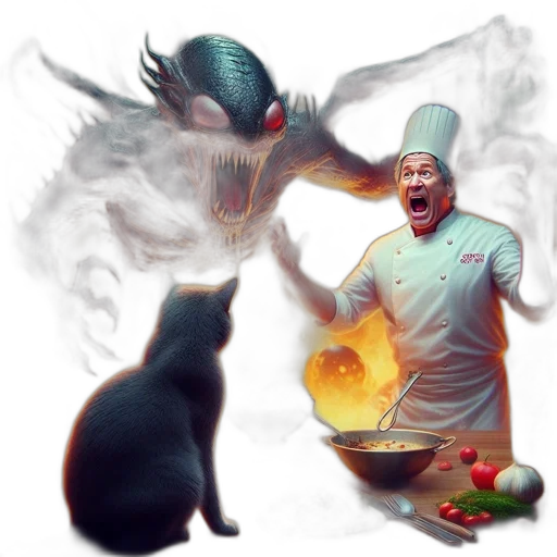 food, creature, concept art, fantasy art transparent PNG cut-out