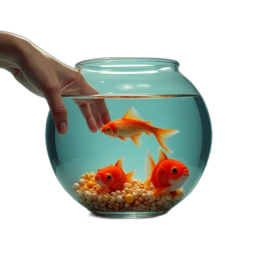 3d render, photorealistic, underwater, fire transparent PNG cut-out