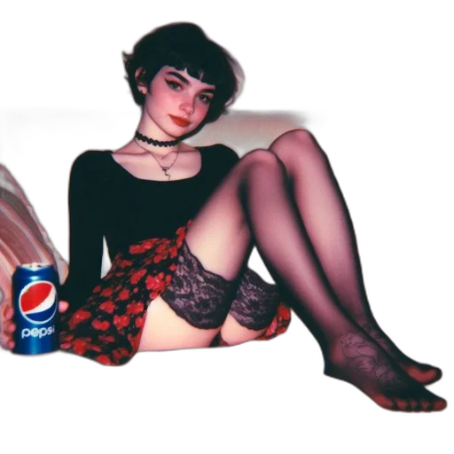 dress, concept art, photorealistic, vaporwave transparent PNG cut-out
