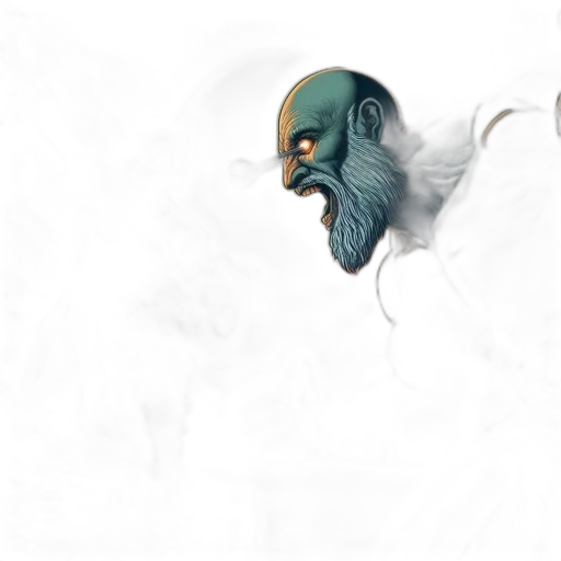 mask, face, creature, concept art transparent PNG cut-out