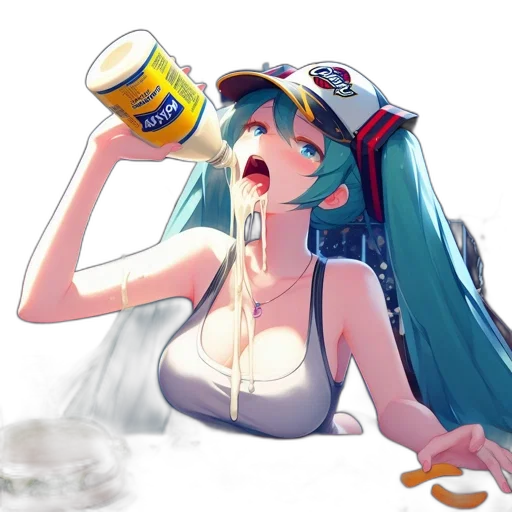 food, bottle, robot, anime transparent PNG cut-out