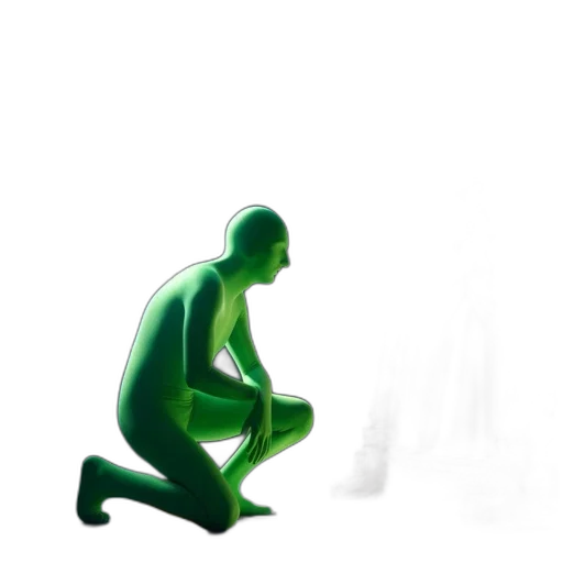 robot, creature, bottle, staff transparent PNG cut-out