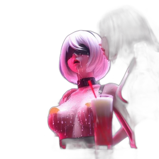 robot, dress, weapon, bottle transparent PNG cut-out