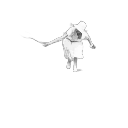 staff, hat, creature, robot transparent PNG cut-out