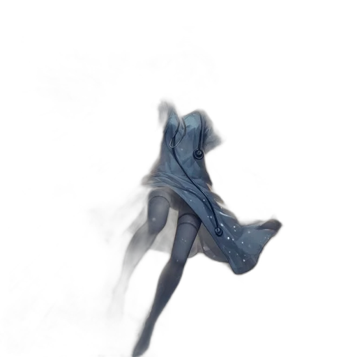 dress, mask, creature, shoes transparent PNG cut-out