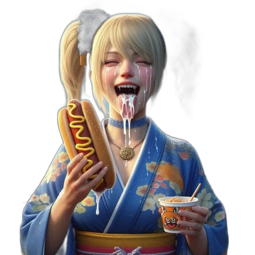 food, staff, face, weapon transparent PNG cut-out