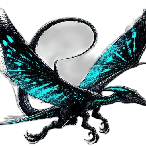 dragon, jewelry, creature, staff transparent PNG cut-out