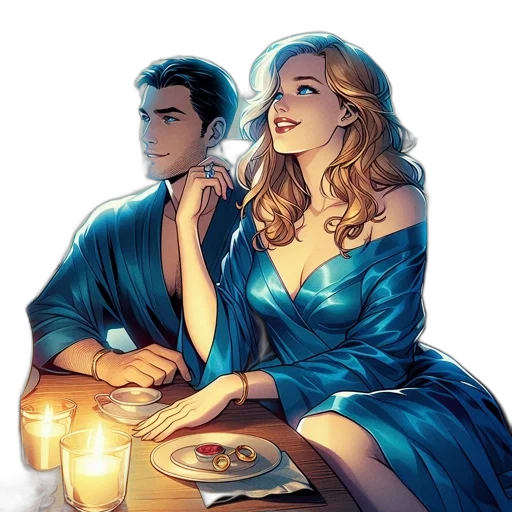 dress, comic book art, concept art, fantasy art transparent PNG cut-out
