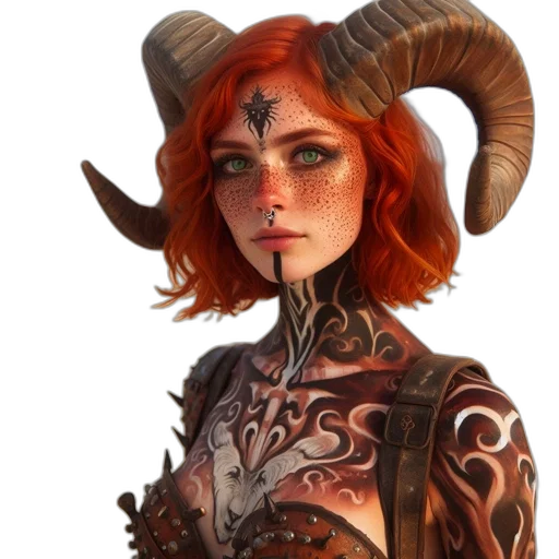 face, staff, dragon, fantasy art transparent PNG cut-out