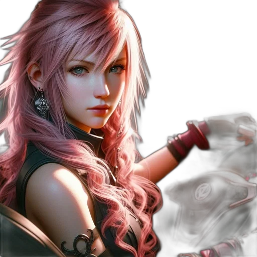 fantasy art, concept art, photorealistic, anime transparent PNG cut-out