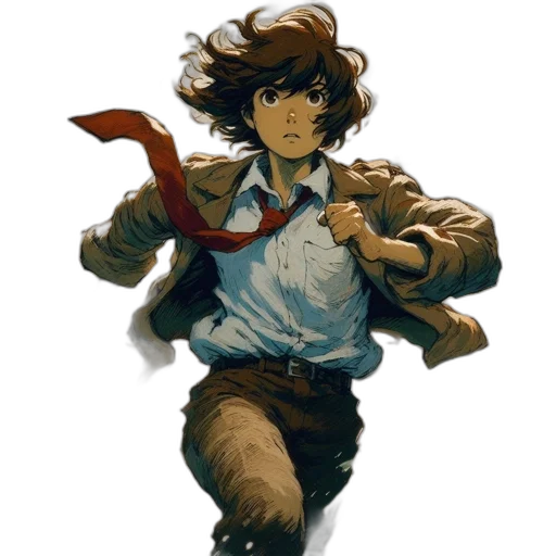 staff, jacket, concept art, fantasy art transparent PNG cut-out
