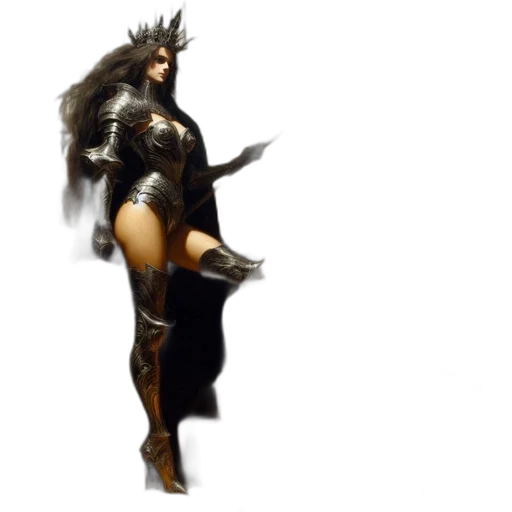 dress, concept art, 3d render, fantasy art transparent PNG cut-out