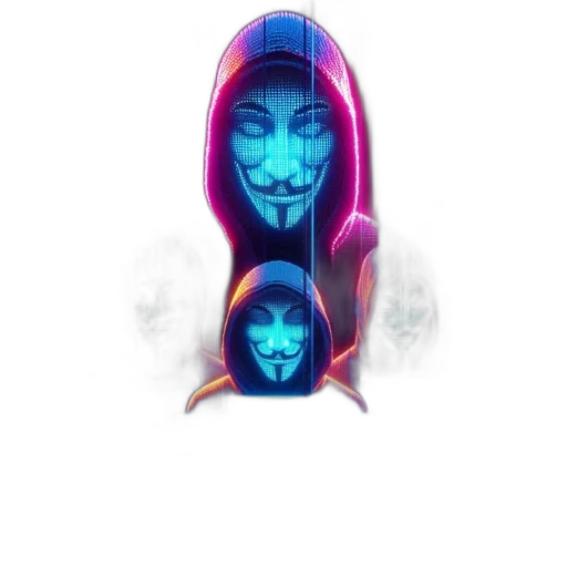 mask, face, robot, crown transparent PNG cut-out