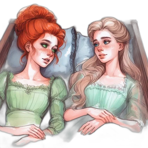 watercolor, fantasy art, concept art, cartoon transparent PNG cut-out