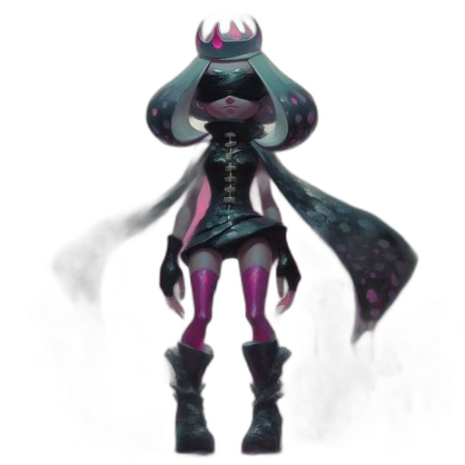 creature, mask, staff, robot transparent PNG cut-out