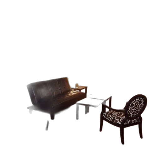 furniture, 3d render, photorealistic, concept art transparent PNG cut-out