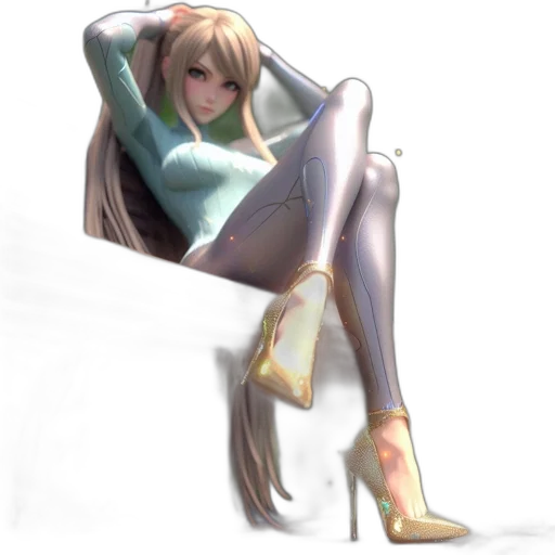shoes, dress, robot, staff transparent PNG cut-out