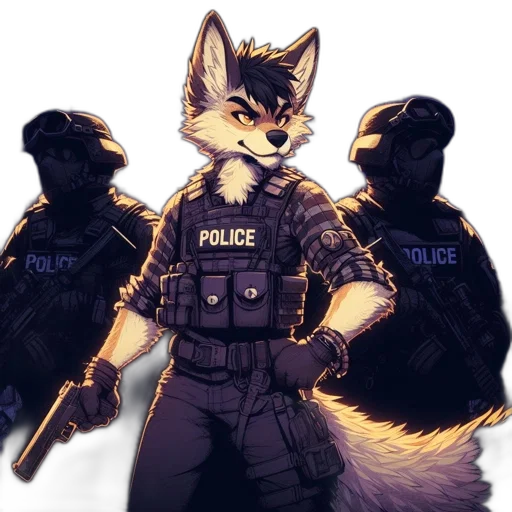 staff, weapon, jacket, mask transparent PNG cut-out