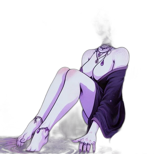 dress, mask, jewelry, concept art transparent PNG cut-out