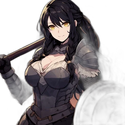weapon, sword, staff, fantasy art transparent PNG cut-out