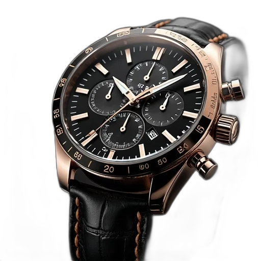 3d render, photorealistic, men, watches transparent PNG cut-out