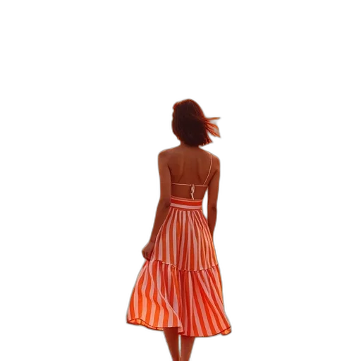 dress, staff, jewelry, umbrella transparent PNG cut-out