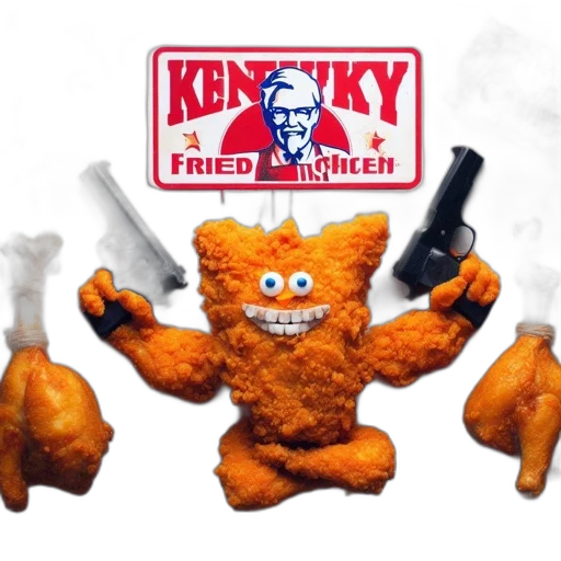 food, weapon, creature, animal transparent PNG cut-out