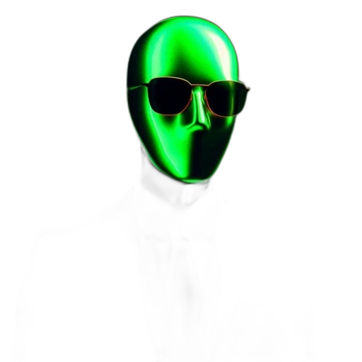 mask, face, robot, creature transparent PNG cut-out