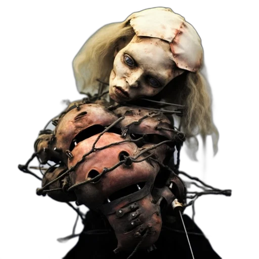 mask, face, robot, creature transparent PNG cut-out