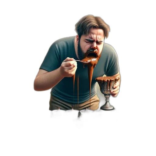 food, staff, face, creature transparent PNG cut-out