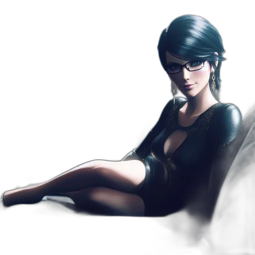 dress, face, staff, jacket transparent PNG cut-out