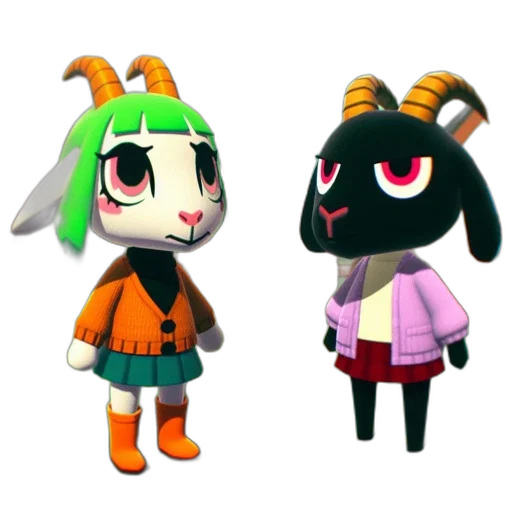 3d render, concept art, pixel art, anime transparent PNG cut-out