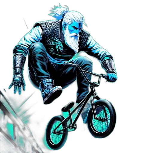 jacket, concept art, comic book art, cyberpunk transparent PNG cut-out