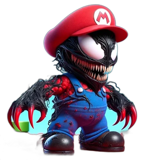 creature, mask, animal, 3d render transparent PNG cut-out