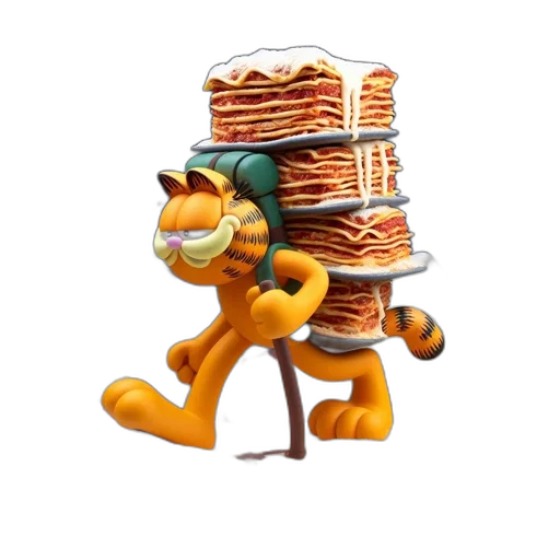 food, animal, 3d render, concept art transparent PNG cut-out