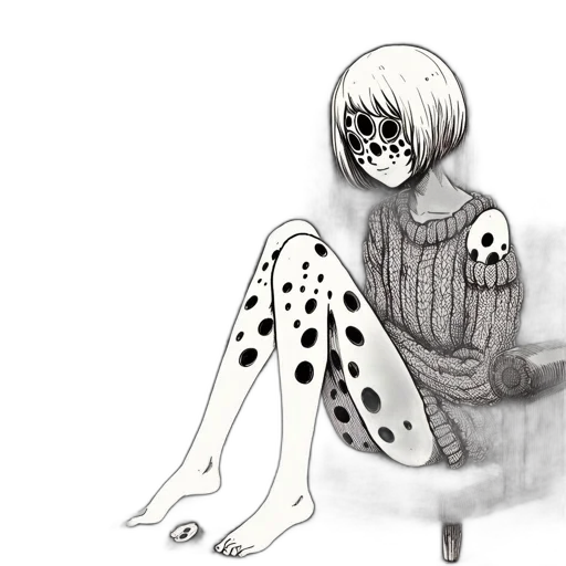 mask, dress, creature, robot transparent PNG cut-out