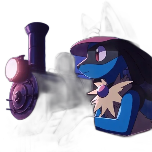 weapon, dragon, staff, robot transparent PNG cut-out