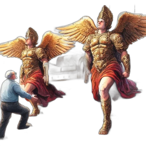 concept art, fantasy art, comic book art, photorealistic transparent PNG cut-out