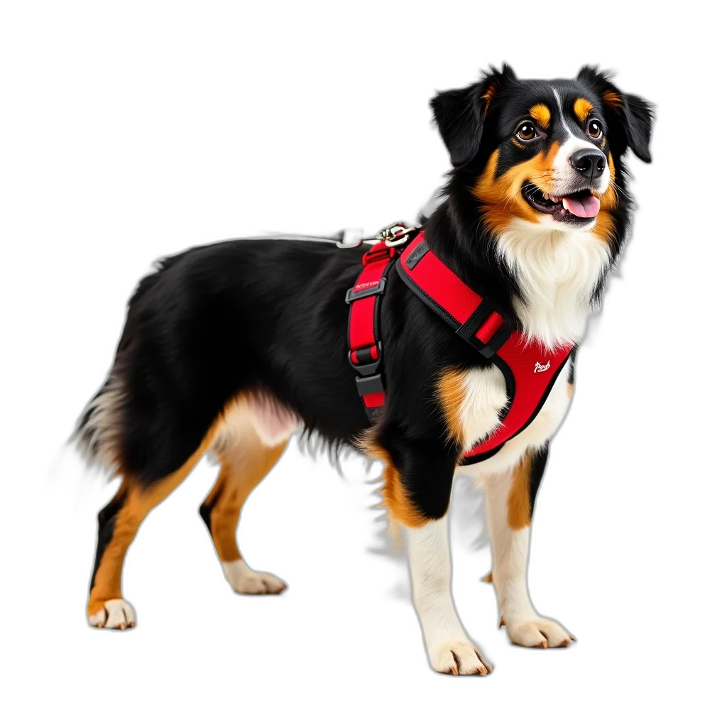 animal, staff, jacket, 3d render transparent PNG cut-out